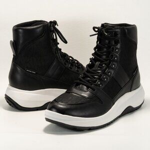 Michael Kors Asher Boot (Black) Men's Shoes Size 9.5 M